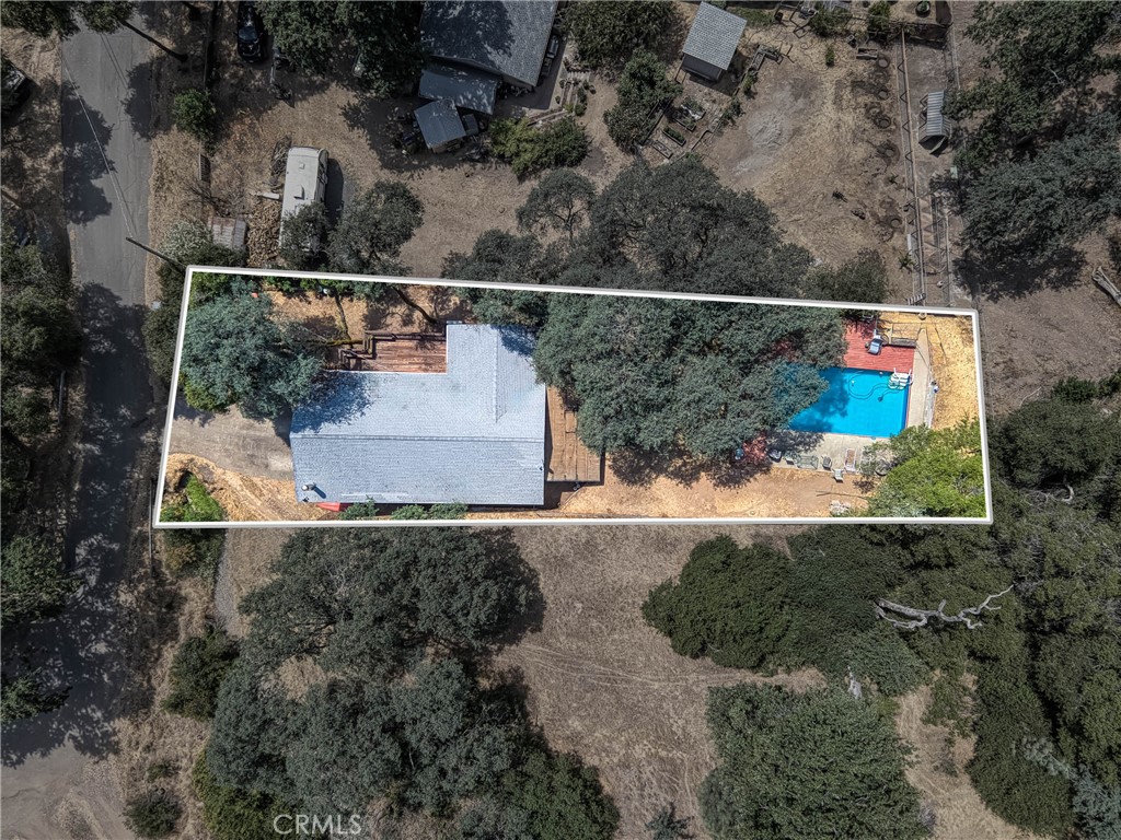 2976 Rancho Vista Drive Lucerne, CA 95458 - Photo 20 of 51 an aerial view of house with outdoor space