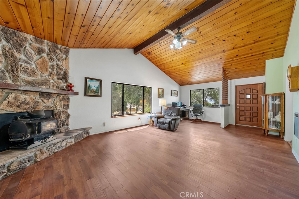 2976 Rancho Vista Drive Lucerne, CA 95458 - Photo 2 of 51 a view of a livingroom with furniture and a fireplace