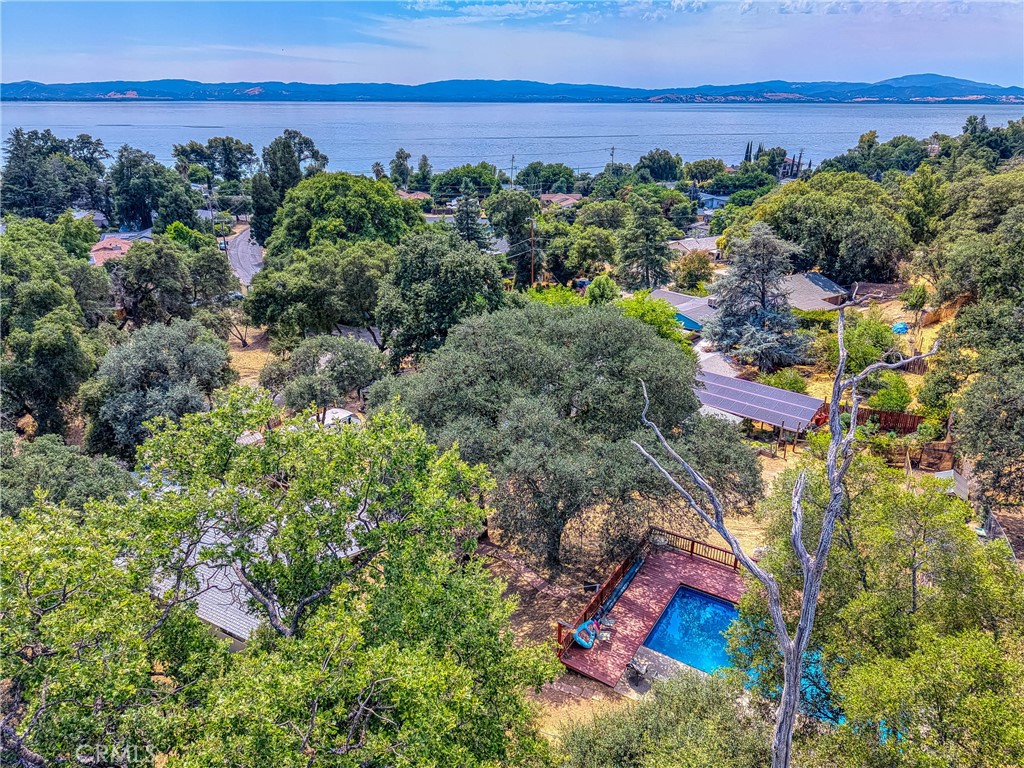 2976 Rancho Vista Drive Lucerne, CA 95458 - Photo 31 of 51 an aerial view of a houses with a yard