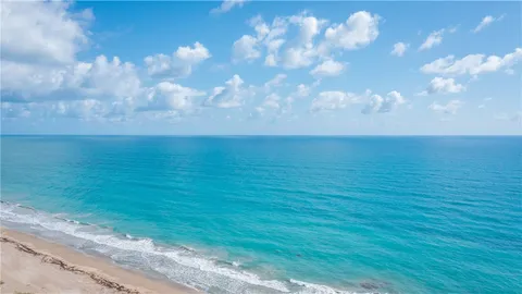 a view of an ocean beach