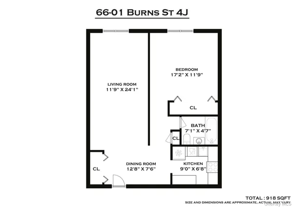 $2,500 | 66-01 Burns Street, Unit 4J | Rego Park