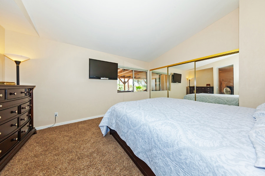 9276 High Rise Way Santee, CA 92071 - Photo 9 of 24 Master bedroom has vaulted ceilings with built in drawers inside the closet!