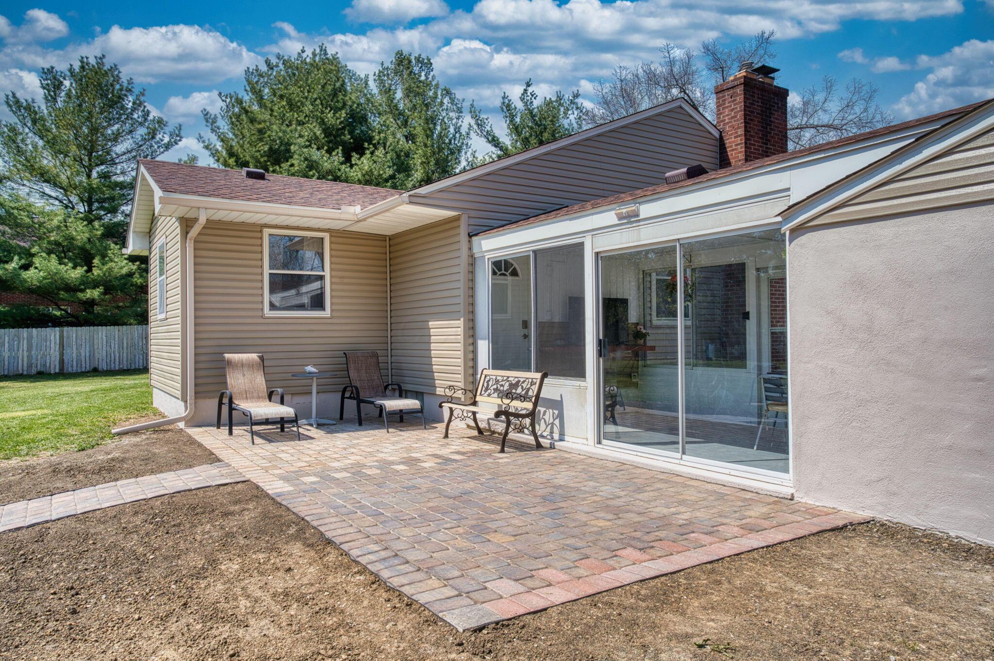 507 Agler Road Columbus, OH 43230 - Photo 44 of 74 Rear Paver Patio
