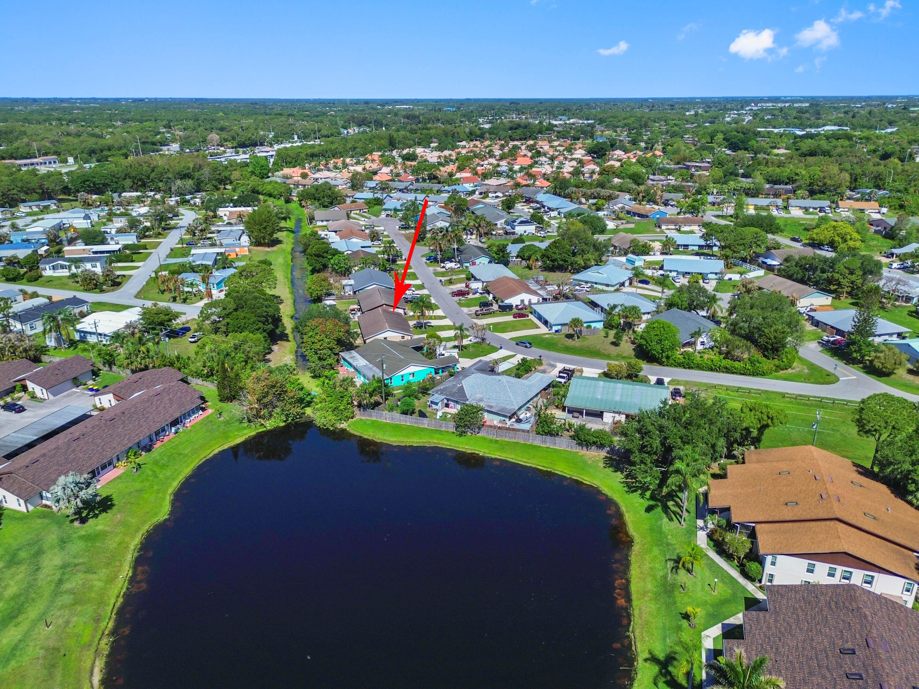 4548 Southeast Salvatori Road Stuart, FL 34997 - Photo 3 of 30 29 drone 08-line
