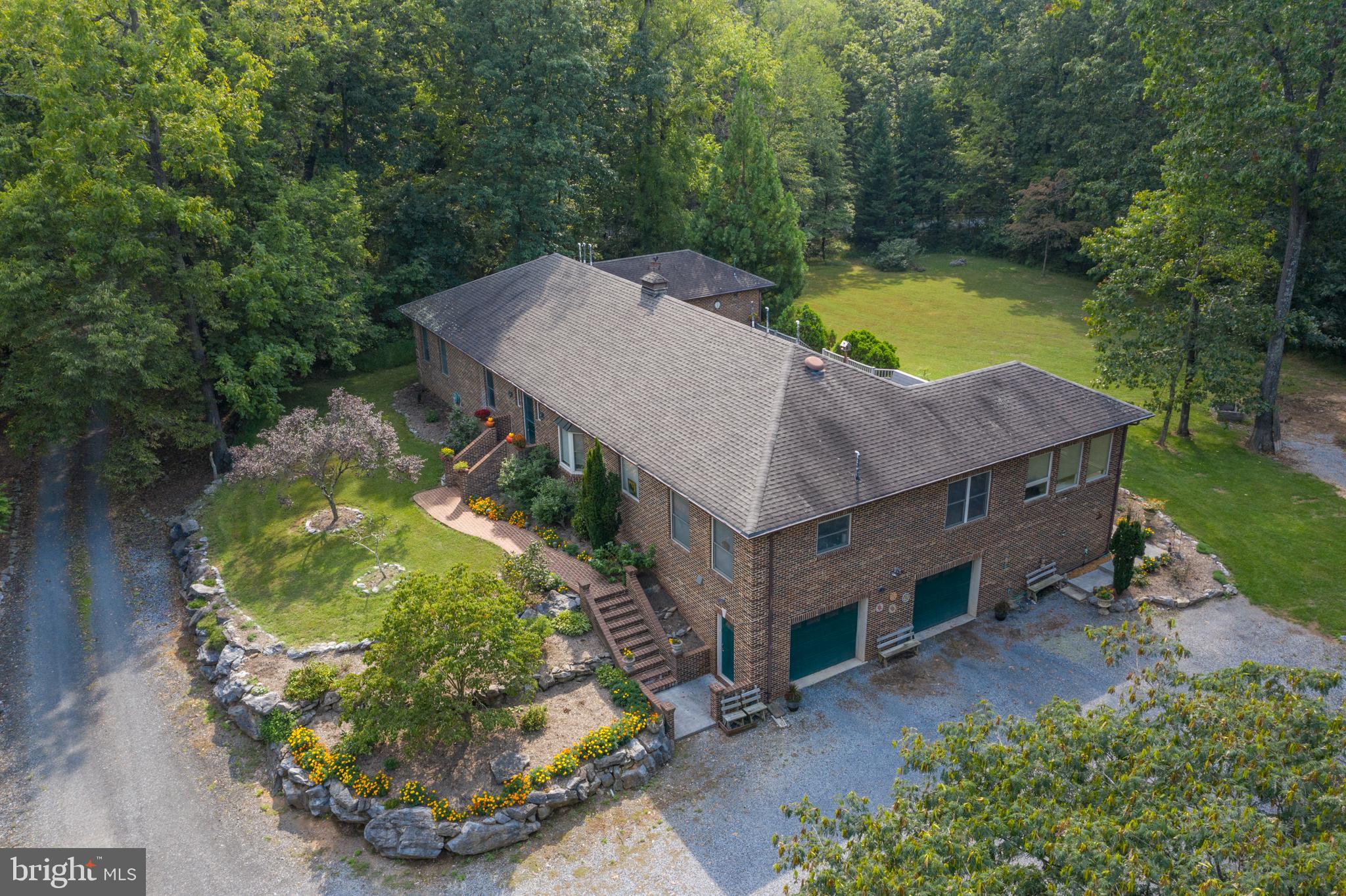 1528 Stringtown Road Berryville, VA 22611 - Photo 14 of 85 Aerial View Showing Home & Garage