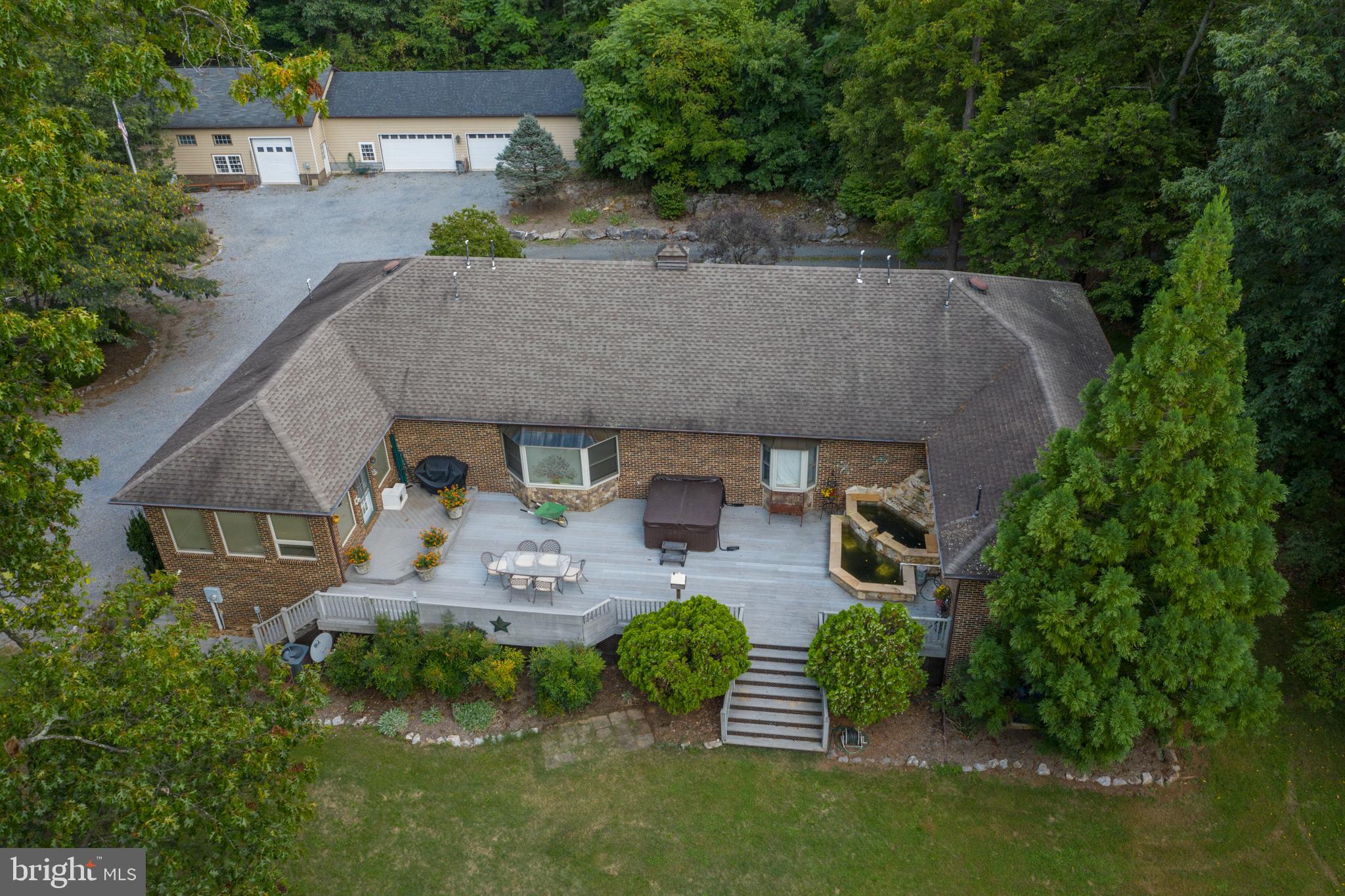 1528 Stringtown Road Berryville, VA 22611 - Photo 4 of 85 Aerial Photo of Amazing Deck