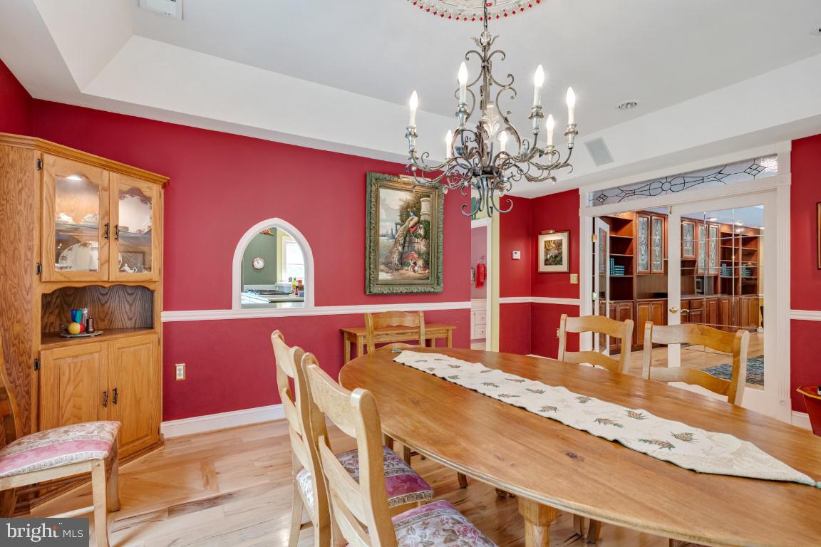 1528 Stringtown Road Berryville, VA 22611 - Photo 33 of 85 Offers Gleaming Hickory Floors w/ Custom Ash Inlay