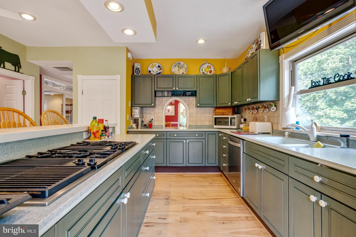 1528 Stringtown Road Berryville, VA 22611 - Photo 39 of 85 Hickory Flooring & Recessed Lighting!