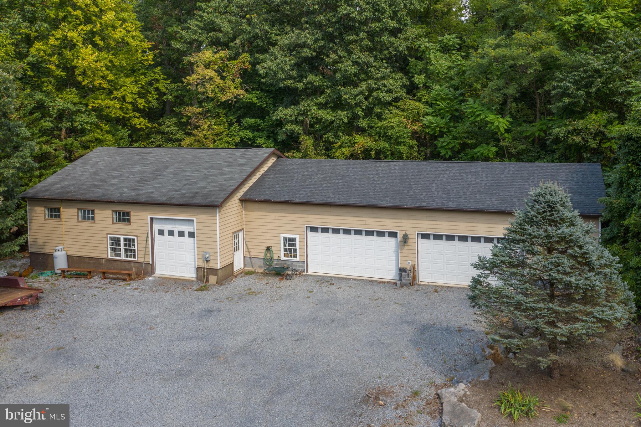 1528 Stringtown Road Berryville, VA 22611 - Photo 9 of 85 Aerial View of The Garage / Workshop
