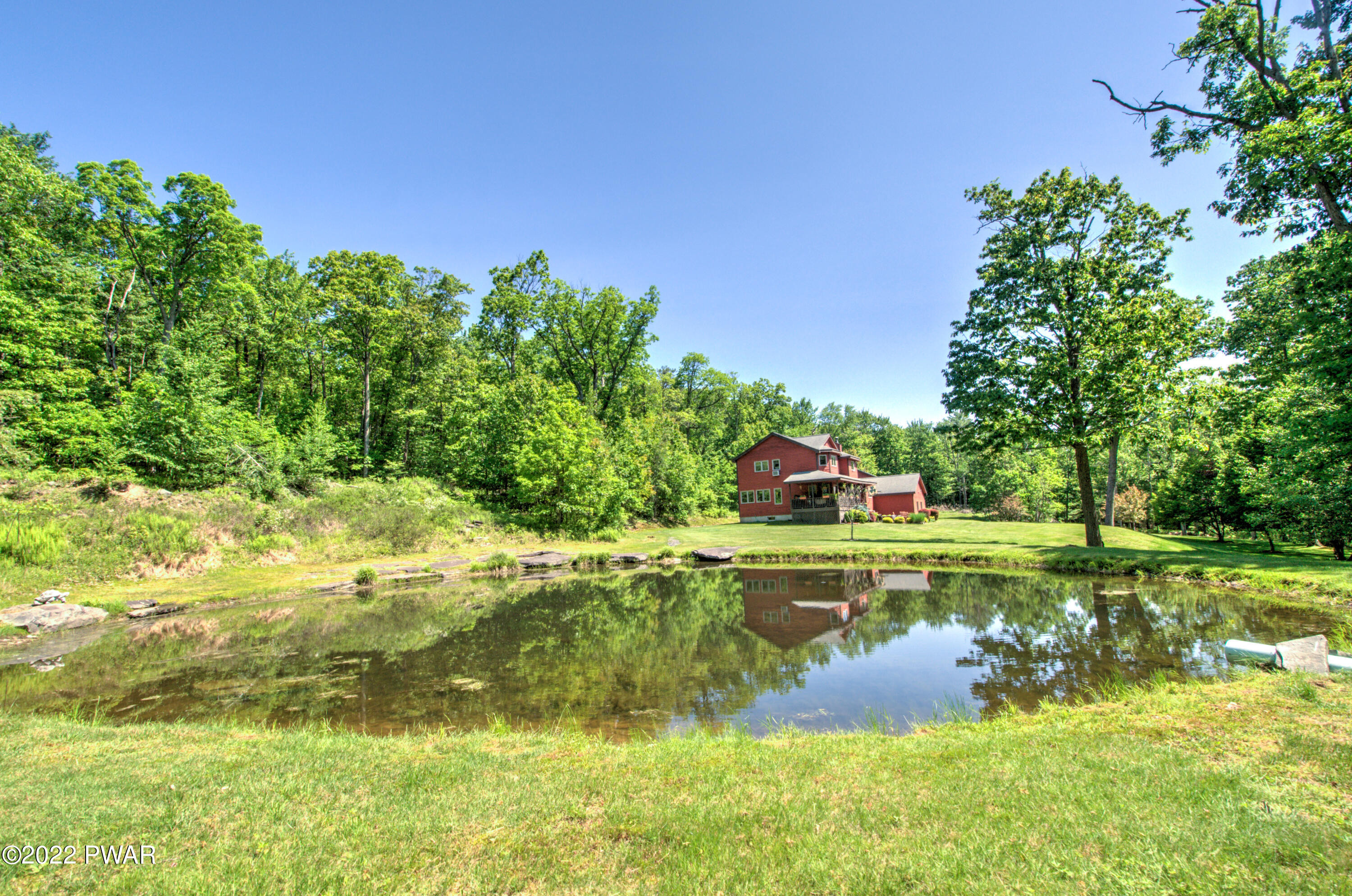141 Egypt Road Tafton, PA 18464 - Photo 2 of 45 1a-Exterior pond view4