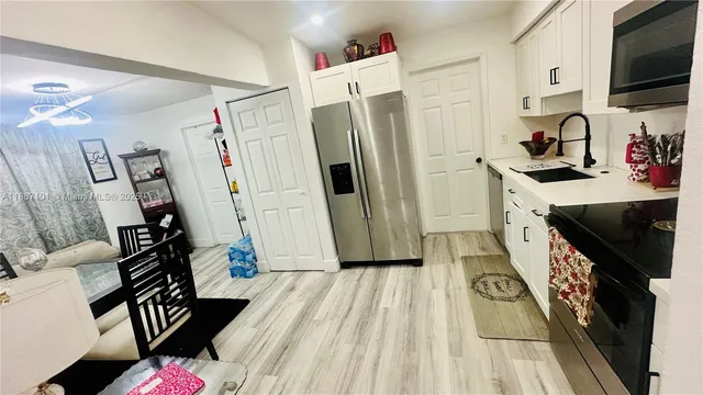 a view of a small space