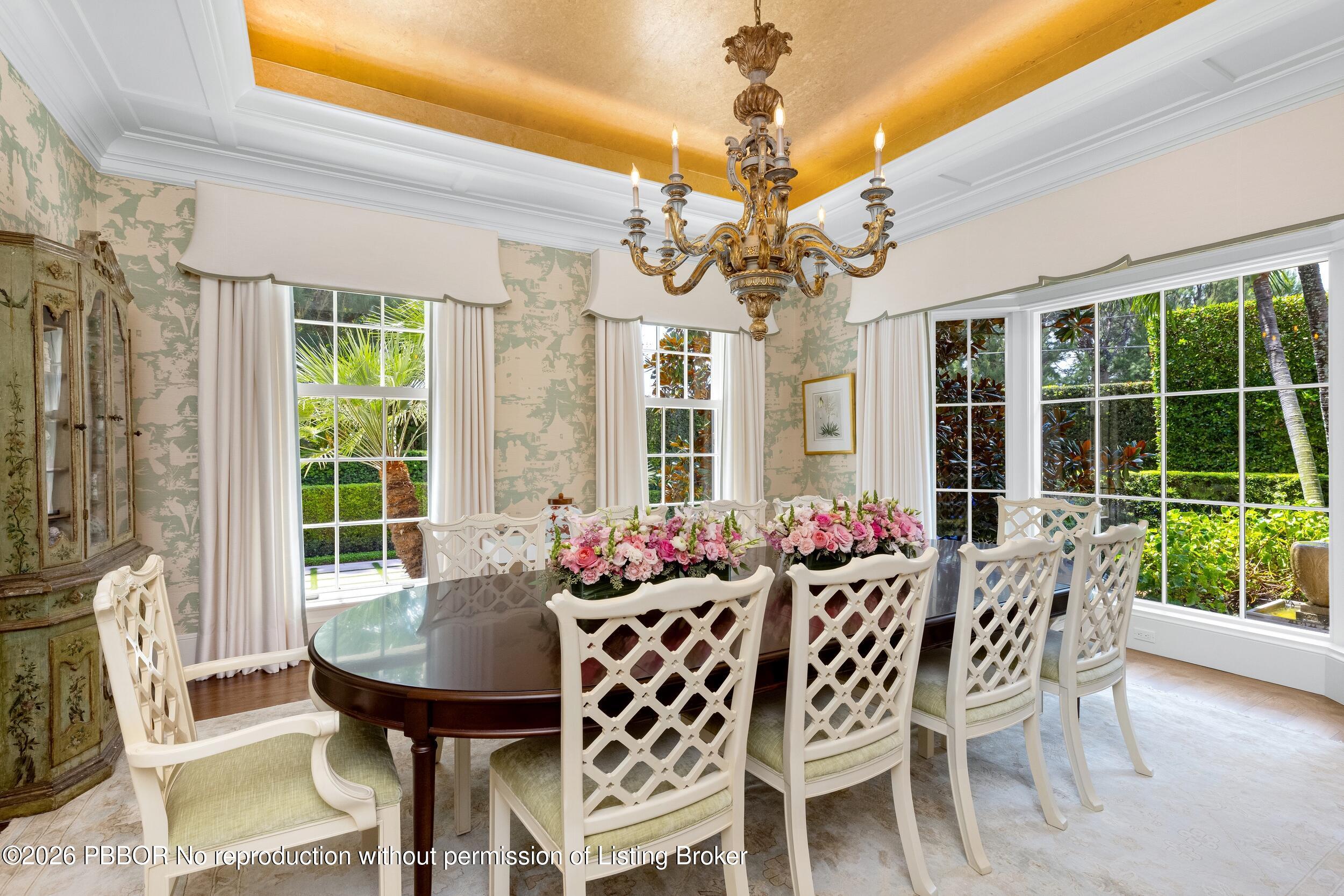 255 Wells Road Palm Beach, FL 33480 - Photo 8 of 48 Formal Dining Room