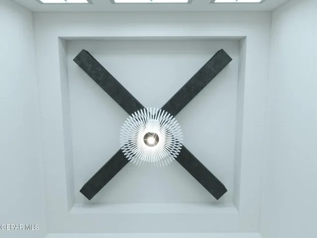 a view of kitchen with stainless steel appliances granite countertop a sink and cabinets