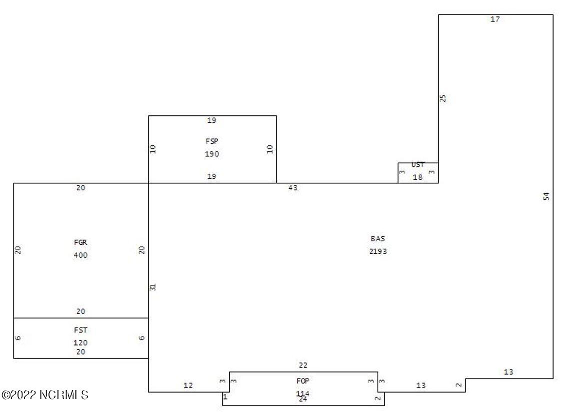 Home Outline Dimensions per tax card