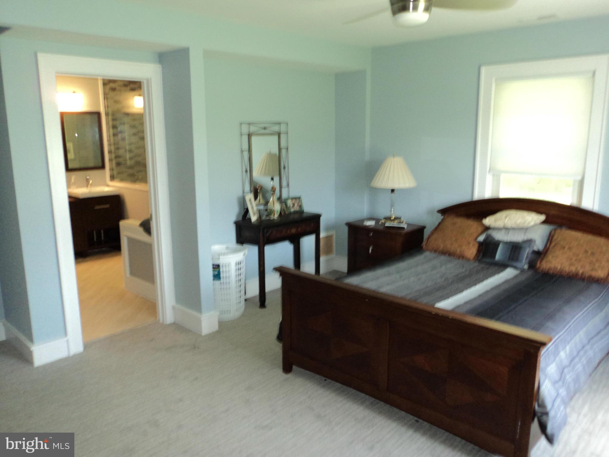 6871 Edge Creek Road St. Michaels, MD 21663 - Photo 19 of 26 a bedroom with a bed and a mirror