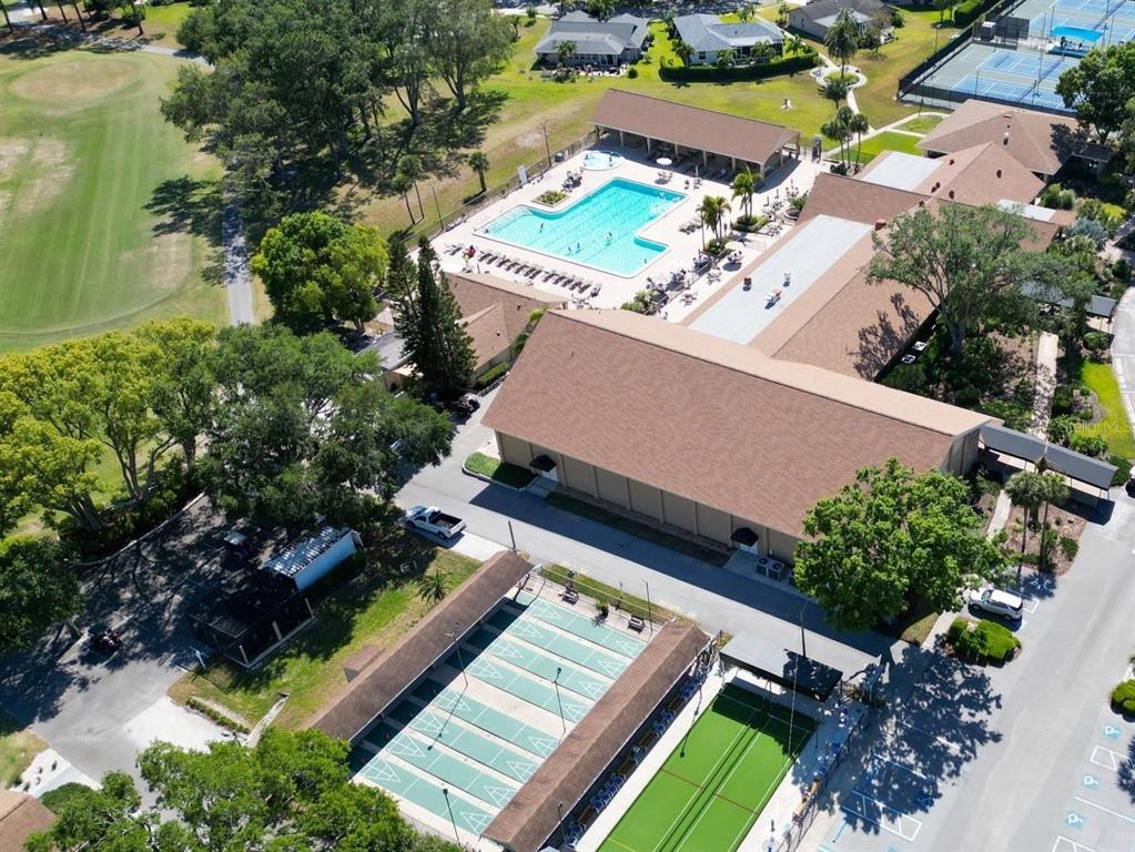 3109 Mission Grove Drive, Unit D Palm Harbor, FL 34684 - Photo 61 of 62 an aerial view of a house