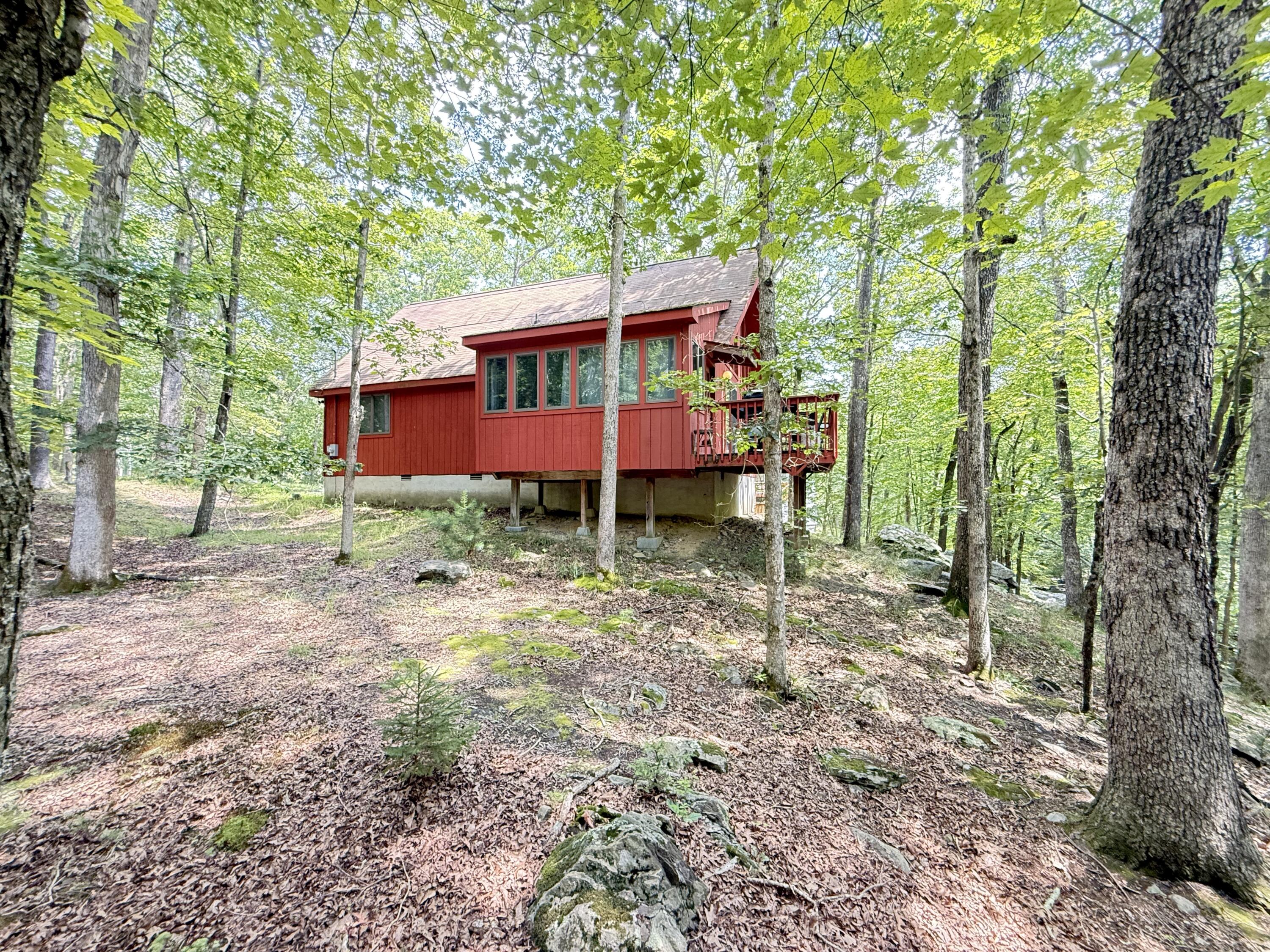 6414 Decker Road Bushkill, PA 18324 - Photo 3 of 65 a view of a house with a yard