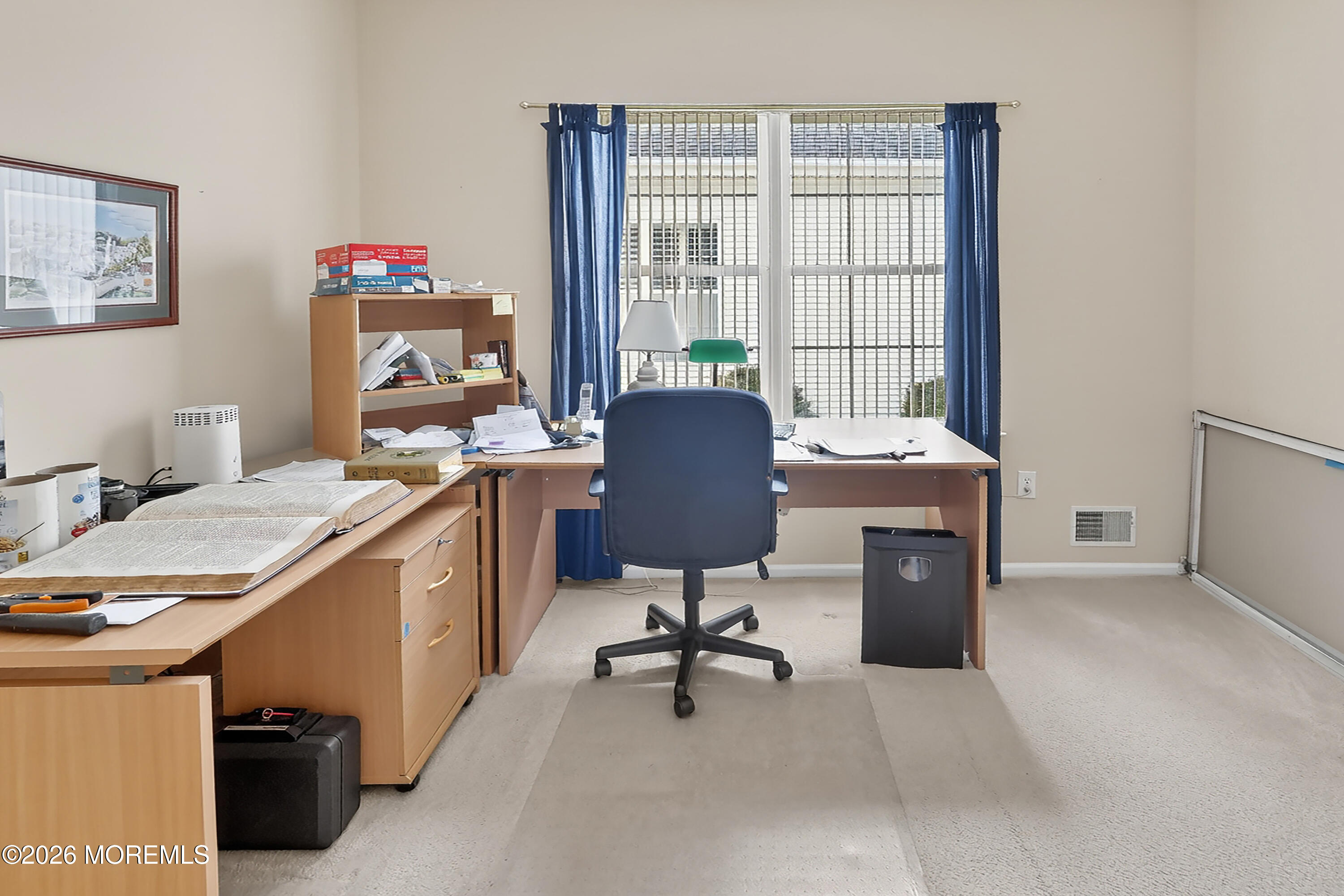 2526 Morningstar Road Manasquan, NJ 08736 - Photo 14 of 17 a view of a workspace with furniture and a window