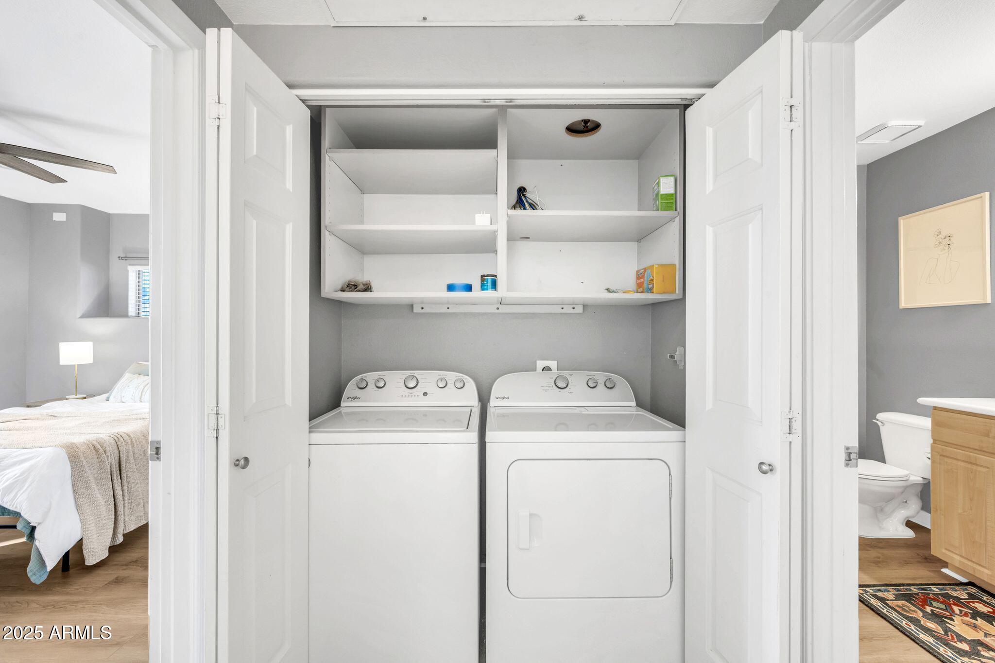 7575 East Indian Bend Road, Unit 2085 Scottsdale, AZ 85250 - Photo 19 of 30 a view of washer and dryer