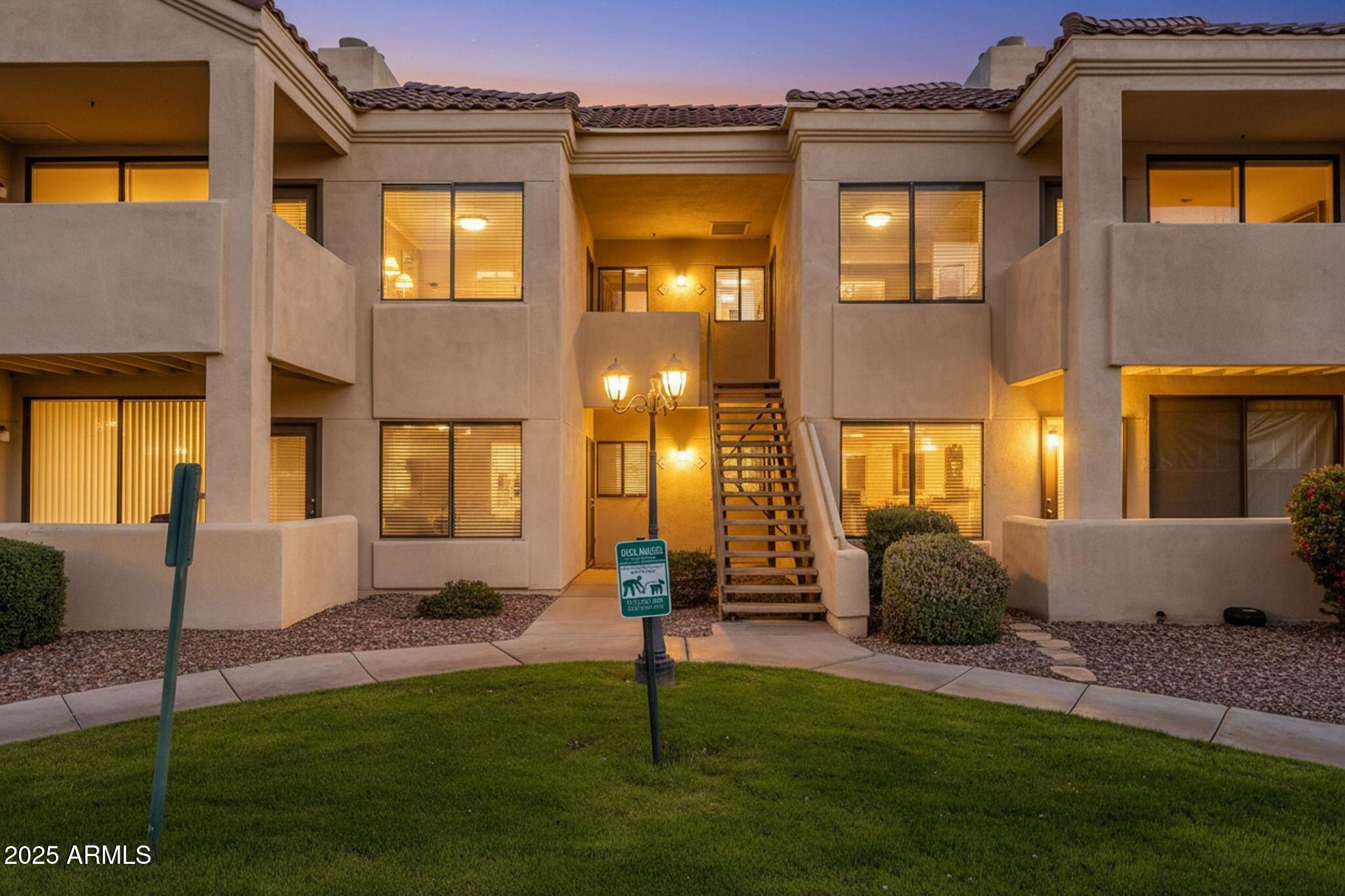 7575 East Indian Bend Road, Unit 2085 Scottsdale, AZ 85250 - Photo 2 of 30 a view of an house with backyard porch and furniture