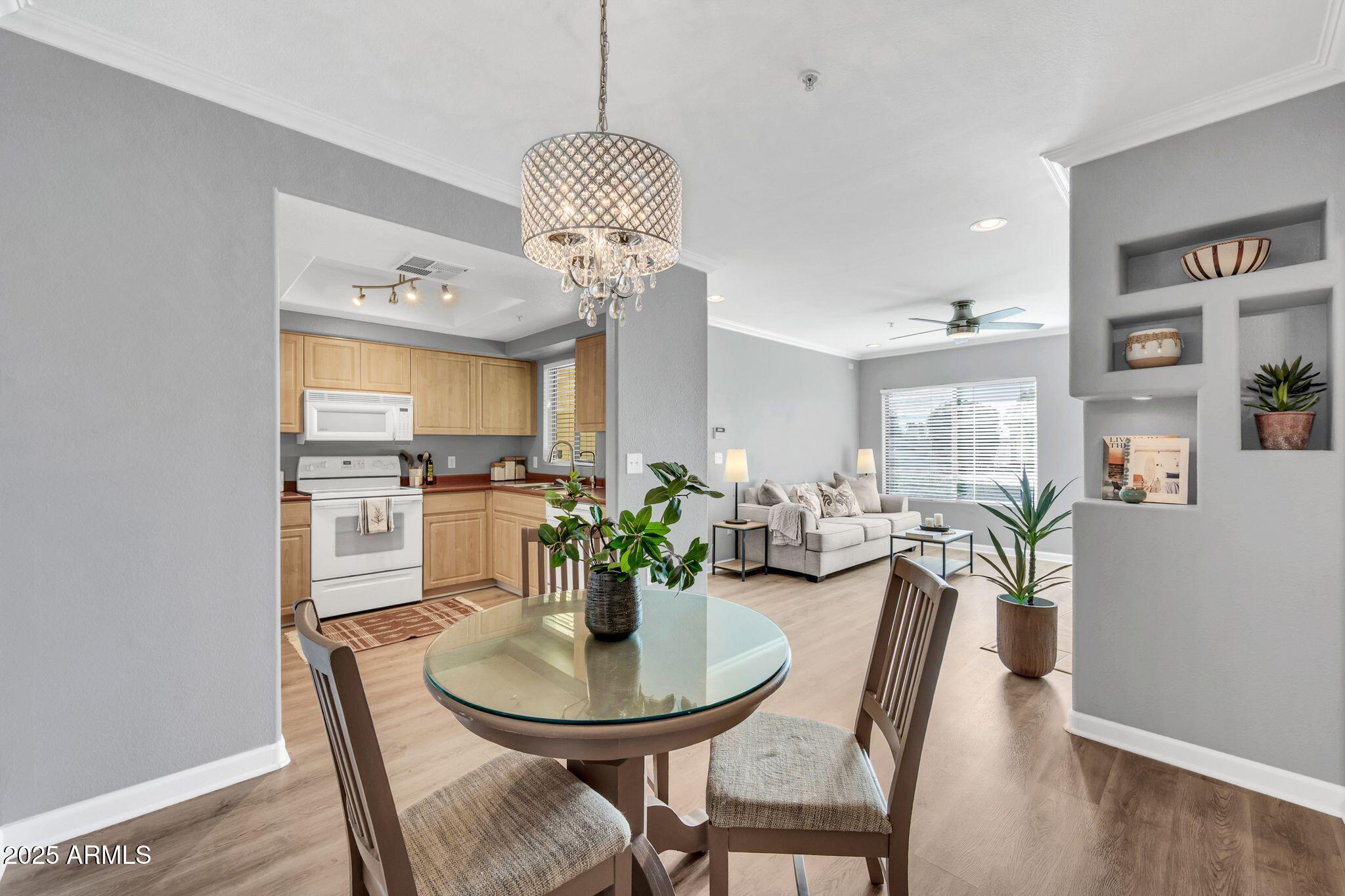 7575 East Indian Bend Road, Unit 2085 Scottsdale, AZ 85250 - Photo 6 of 30 a view of a dining room with furniture