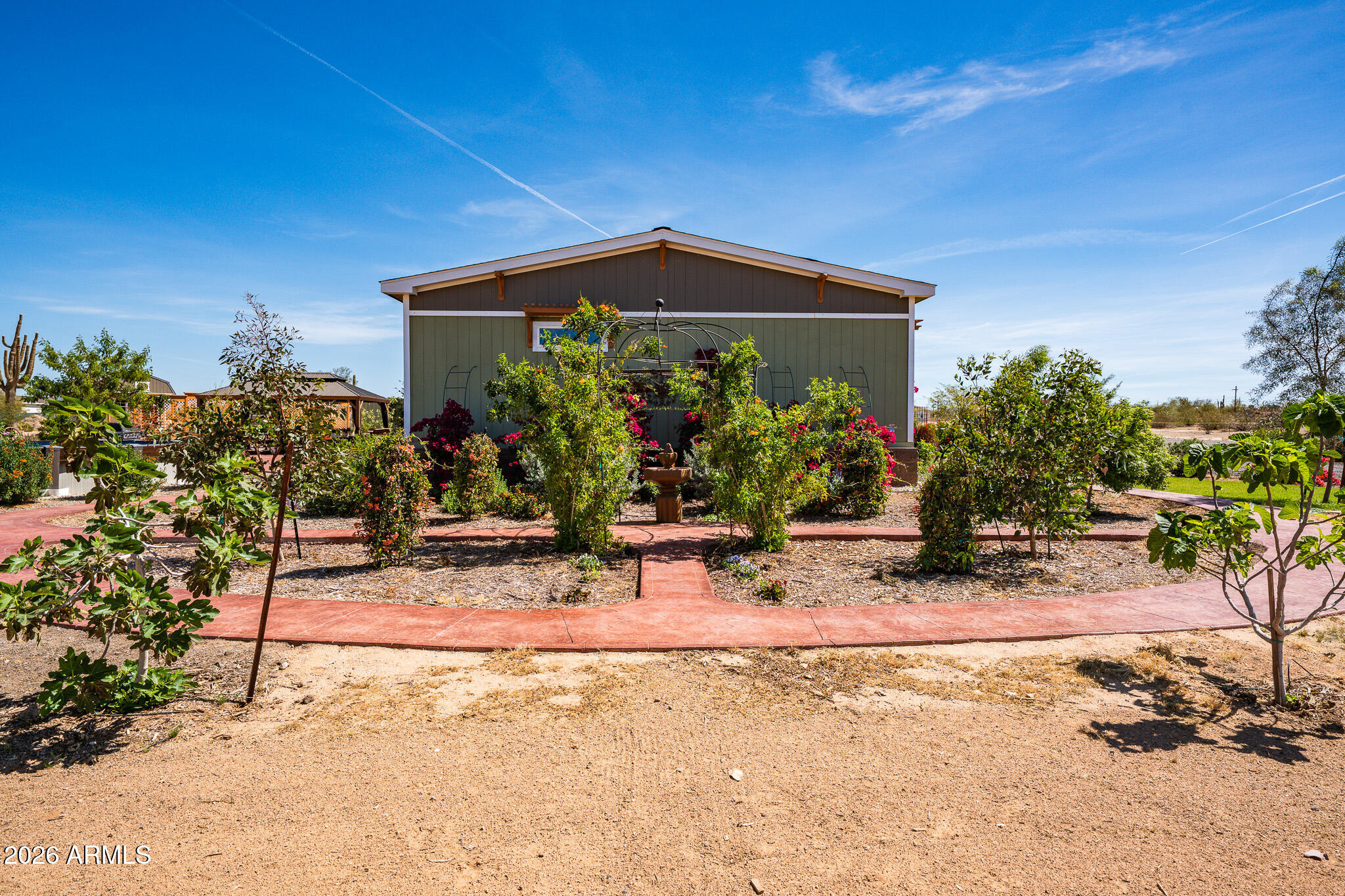 22622 East Day Spring Lane Florence, AZ 85132 - Photo 40 of 70 a view of a house with backyard and sitting area