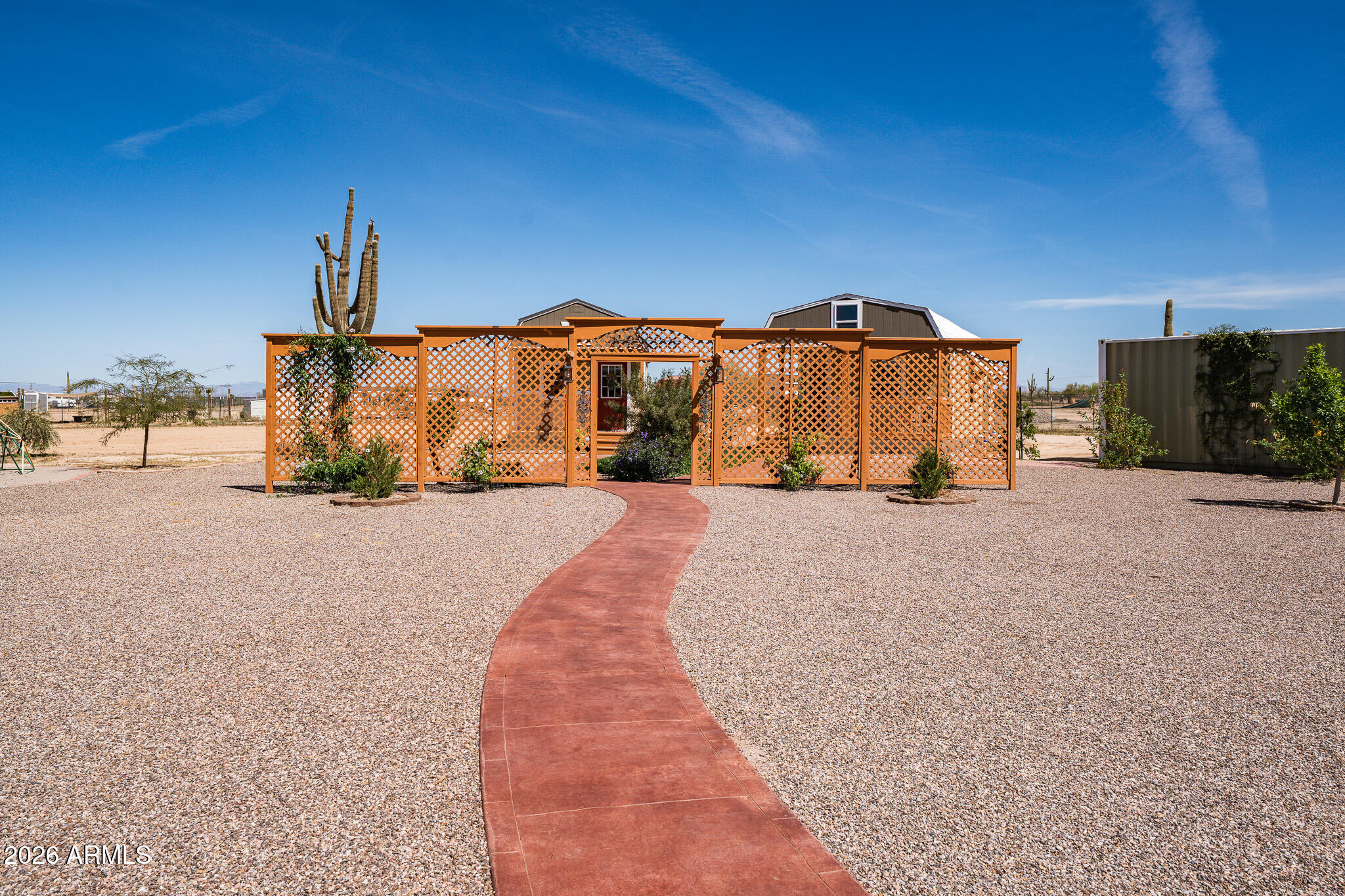 22622 East Day Spring Lane Florence, AZ 85132 - Photo 45 of 70 a view of a house with a snow in the yard