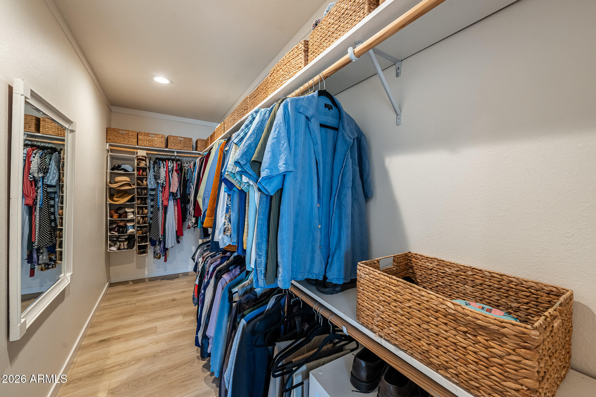 22622 East Day Spring Lane Florence, AZ 85132 - Photo 6 of 70 a view of walk in closet with clothes