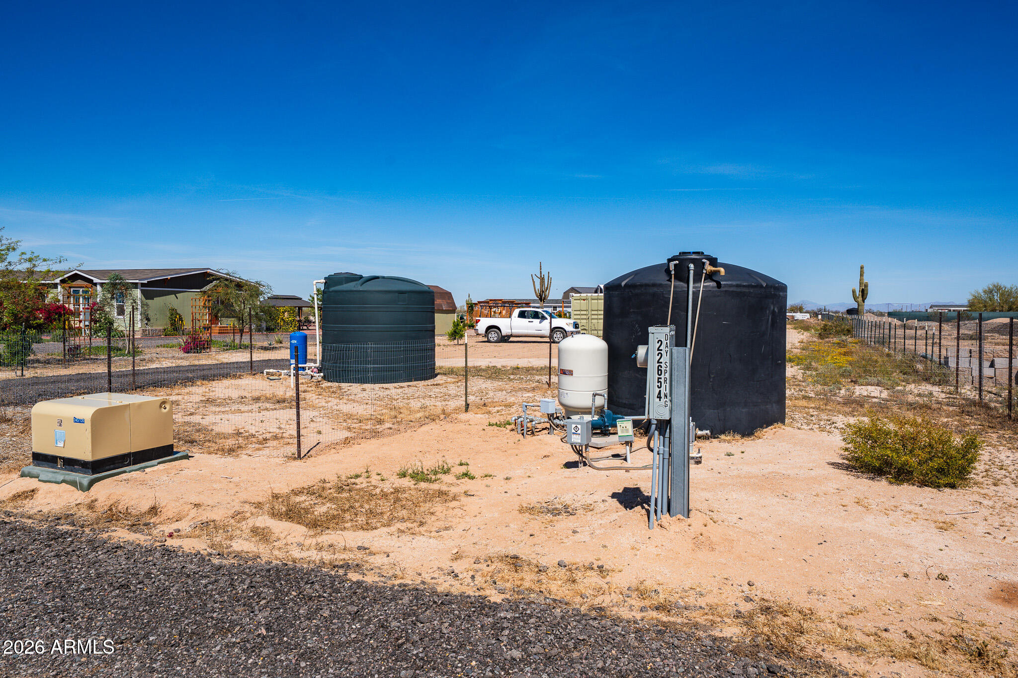 22622 East Day Spring Lane Florence, AZ 85132 - Photo 65 of 70 a view of a backyard of the house