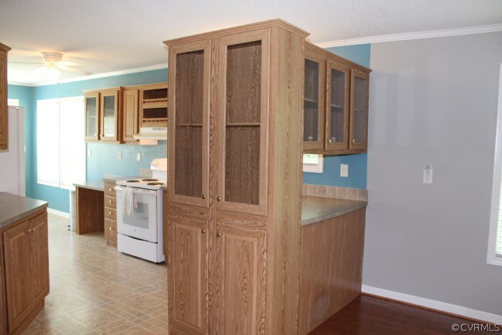 403 John Randolph Road Farmville, VA 23901 - Photo 2 of 23 a kitchen with stainless steel appliances a refrigerator and cabinets