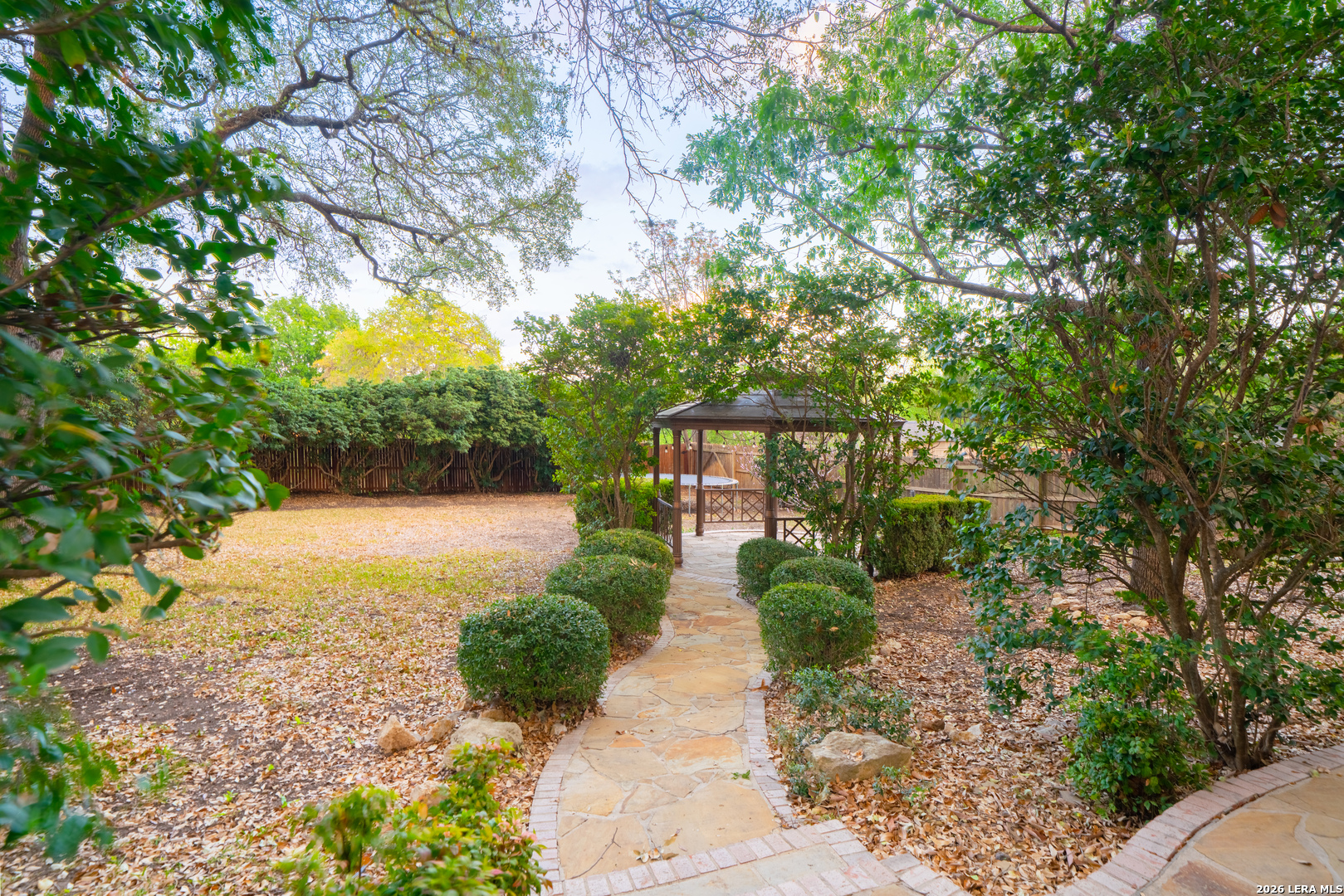 13034 Wild Heart Helotes, TX 78023 - Photo 46 of 49 a pathway of a yard