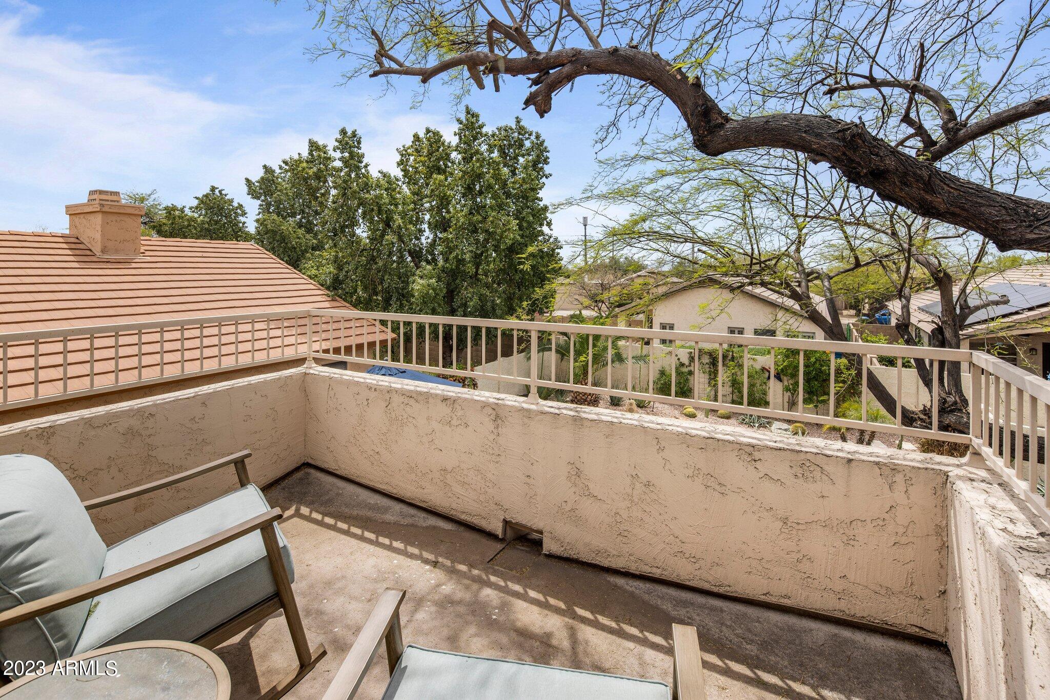 4527 East Gatewood Road Phoenix, AZ 85050 - Photo 18 of 33 Primary Bedroom Balcony