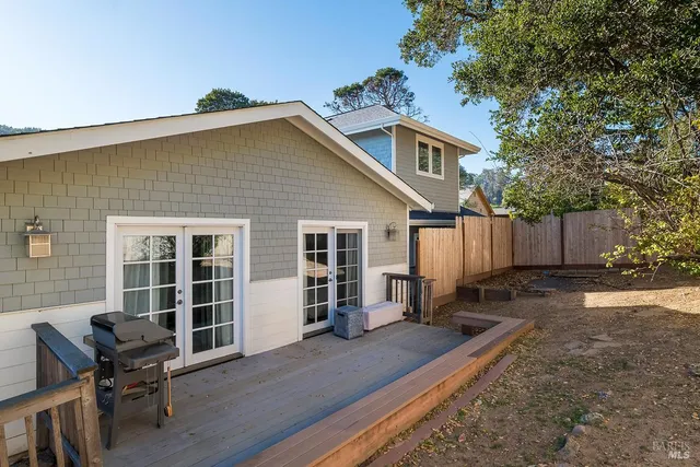 a view of outdoor space with seating area