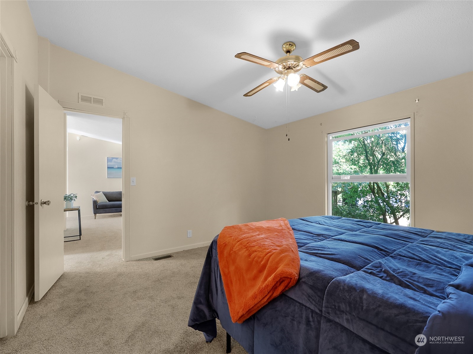 30511 Stackpole Lane Ocean Park, WA 98640 - Photo 9 of 40 a bed room with a bed and a window