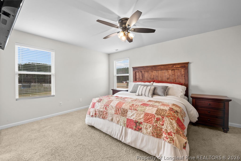 81 Merlin Court Godwin, NC 28344 - Photo 16 of 34 a bedroom with a bed and window