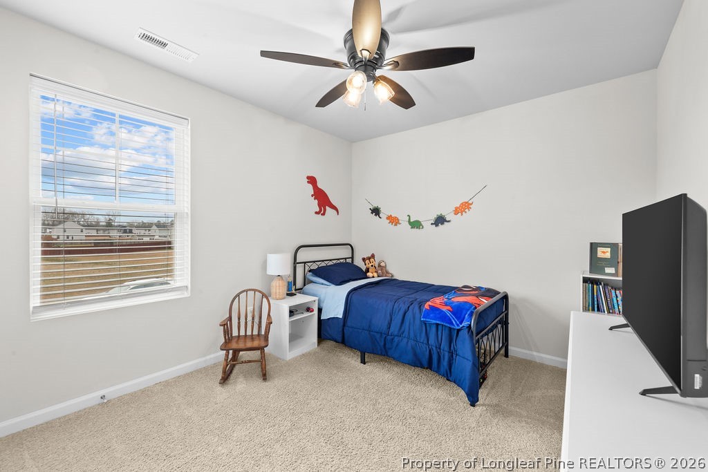 81 Merlin Court Godwin, NC 28344 - Photo 24 of 34 a bedroom with a bed closet and a window