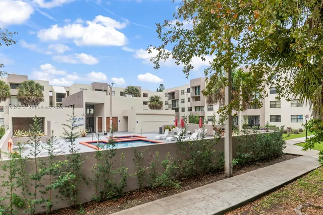 a view of a street with houses
