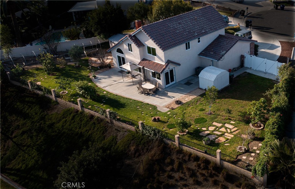 1202 Villanova Place Riverside, CA 92506 - Photo 42 of 59 a aerial view of a house with a yard
