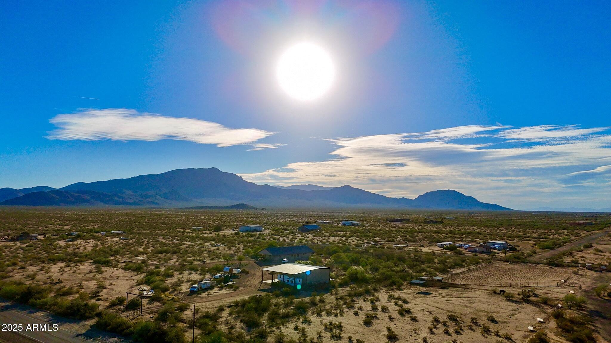 0 West Williams Road Aguila, AZ 85320 - Photo 6 of 21 a view of city and mountain