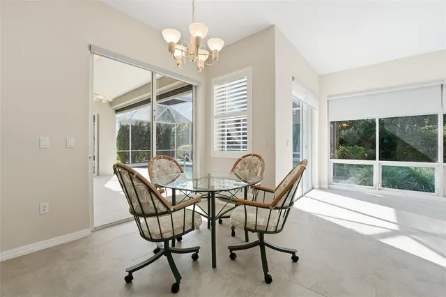 a view of a room with cabinets