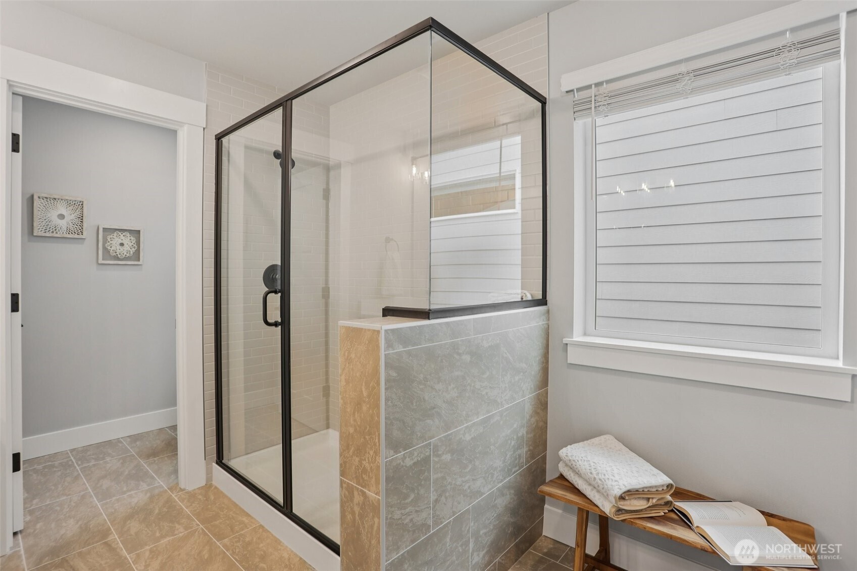 15 160th Place Southeast Bothell, WA 98012 - Photo 24 of 36 a bathroom that has a glass shower door