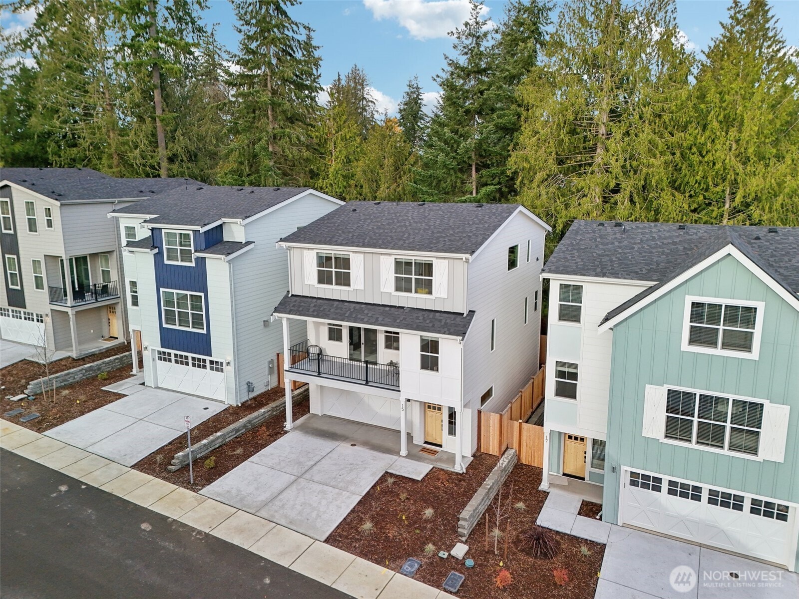15 160th Place Southeast Bothell, WA 98012 - Photo 34 of 36 an aerial view of a house with a yard