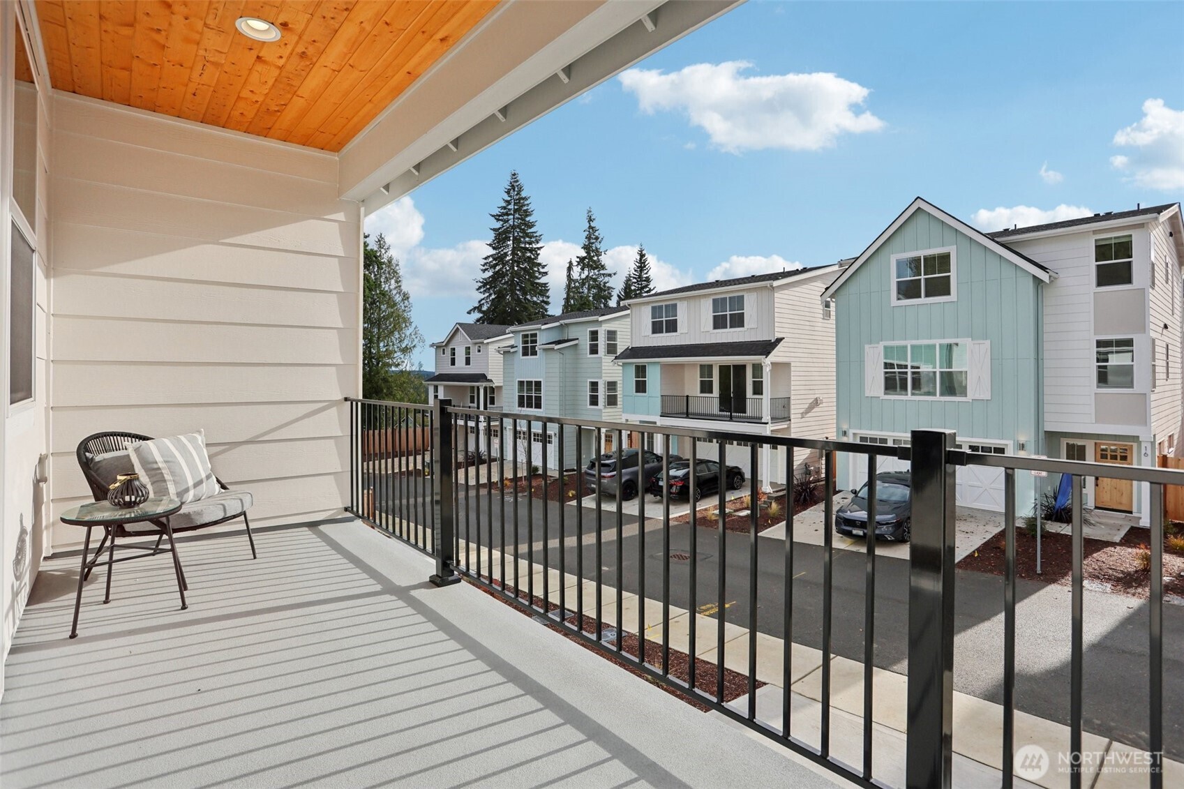 15 160th Place Southeast Bothell, WA 98012 - Photo 7 of 36 a view of a chairs on the deck