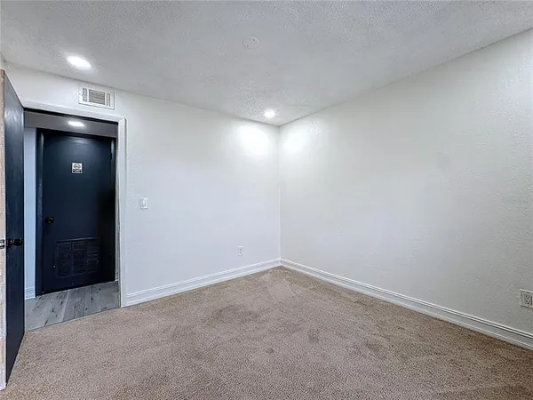 a view of livingroom with front door