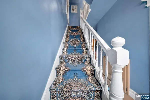 a view of an entryway with a bedroom