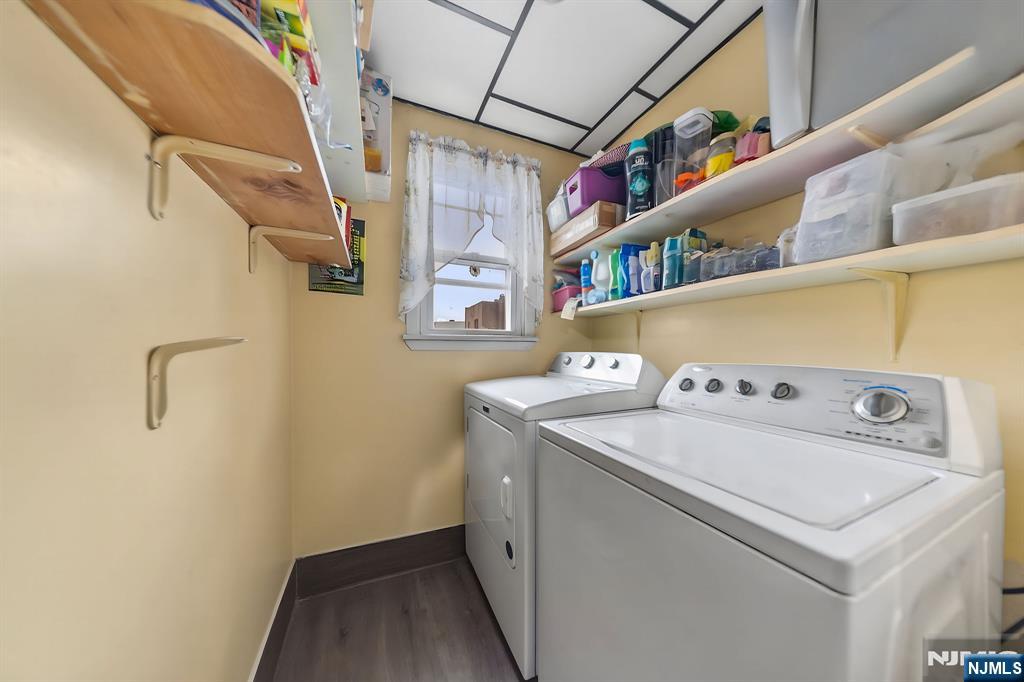 409 Hamilton Street Harrison, NJ 07029 - Photo 29 of 44 a utility room with dryer and washer