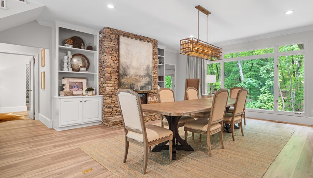 220 Wake Robin Drive Jasper, GA 30143 - Photo 17 of 81 a dining room with furniture window wooden floor