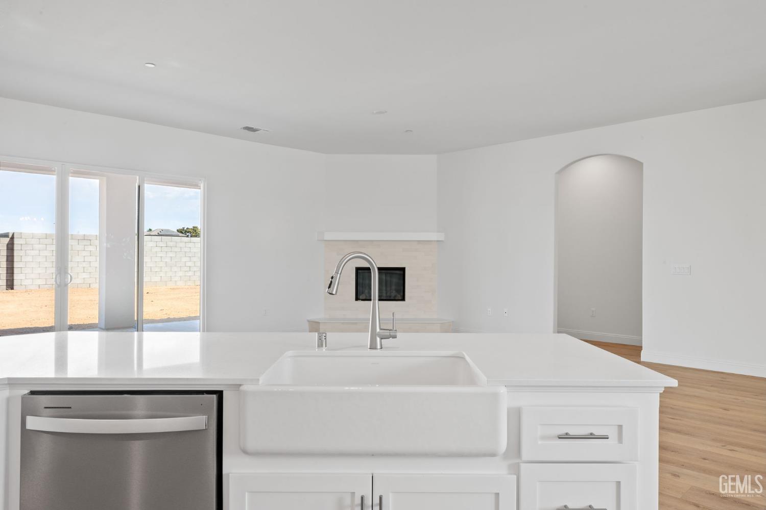 Undisclosed Address Bakersfield, CA 93314 - Photo 23 of 43 a bathroom with a sink and a mirror