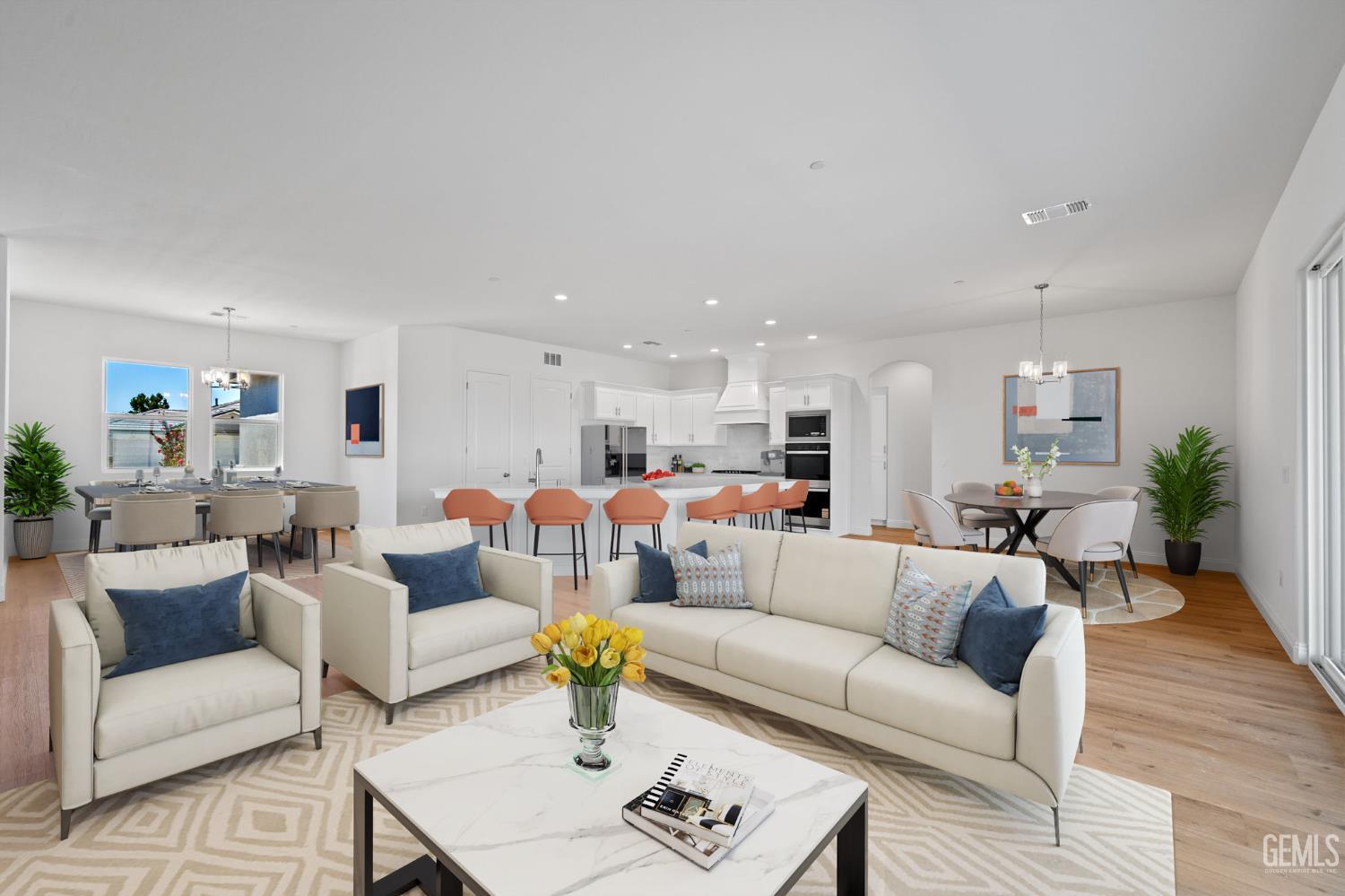 Undisclosed Address Bakersfield, CA 93314 - Photo 8 of 43 a living room with furniture and a table