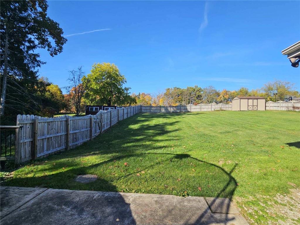 143 Red Mill Road Kittanning, PA 16201 - Photo 36 of 47 a view of a backyard with wooden fence